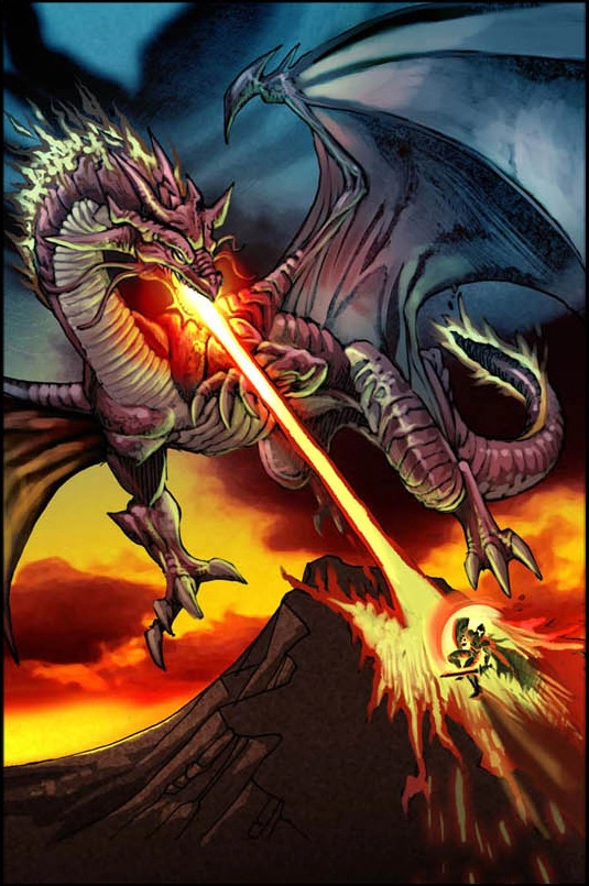 Ilustración de la baraja Dragón wea Z